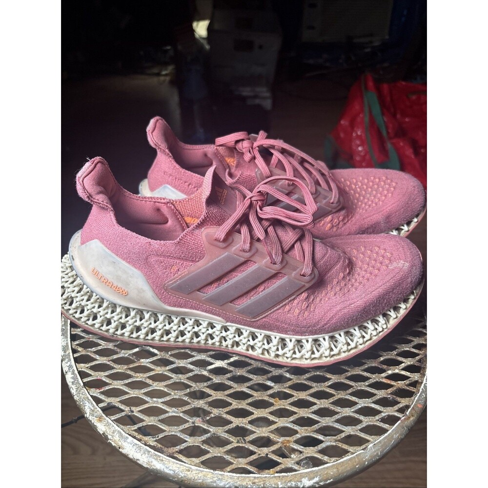 ADIDAS ULTRA 4D FWD Mauve Pink Gym Active Sneakers Shoes Women’s Sz 10 GX6633